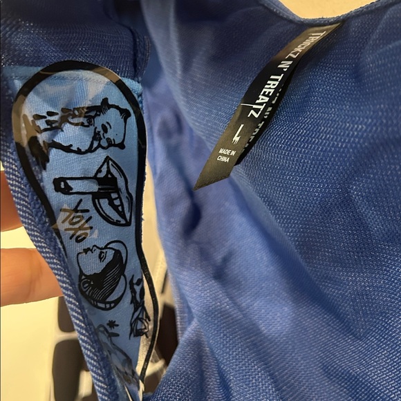 Dolls Kill Jessie Cowgirl chaps story Costume Set Red Hat large women’s nwot - Picture 6 of 10